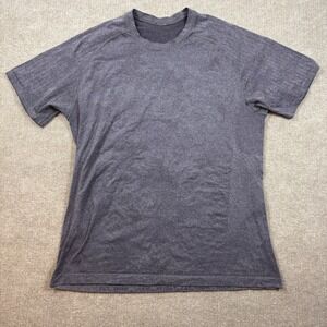 Lululemon Purple Camo Metal Vent Tech Shirt Men's Size XL EUC